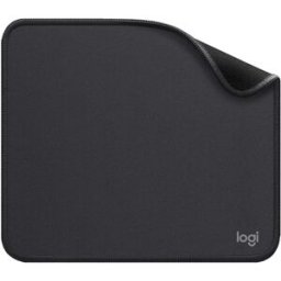 Logitech Studio Series Mouse Pad – Grey, Anti-Slip Rubber Base, Spill-Resistant, Easy-Glide Surface