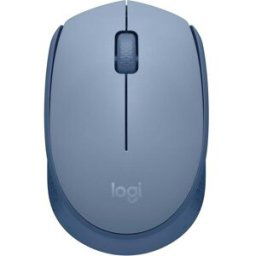 Logitech M171 Wireless Mouse – 2.4GHz, USB Mini Receiver, 12-Month Battery, Grey