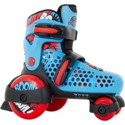SFR Stomper Kids Roller Skates (Blue) - Blue;Red - Size: 10C-13C EU