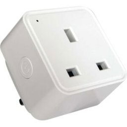 TCP Smart Wi-Fi Plug Socket – UK, Works with Alexa/Google/Siri, App Control, No Hub, White