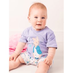 Peter Rabbit™ Love Summer Tee 2-3 Years Summer Clothes For Babies, Toddlers & Kids Lilac 2-3 Years