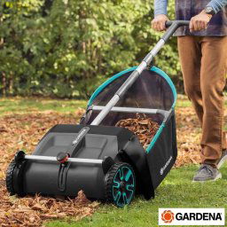 Gardena Leaf and Grass Collector with 90L Bag - Height Adjustable|Foldable Hand