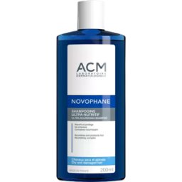 ACM Laboratoire Dermatologique Novophane Ultra-Nourishing Shampoo Restores Flexibility 200mL