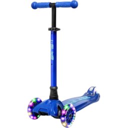 i-Glide 3 Wheel Kids Scooter (Blue/Blue) - Blue