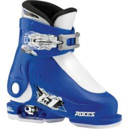 Roces Idea Up 6in1 adjustable Kids Ski Boots (Blue) - Blue;White;Black - Size: 16-18.5