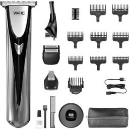 Wahl Elite 8in1 Multigroomer, Full Body Trimming, Washable Blade Heads, Nose Trimming, Ear Hair Removal, Long Life Battery, Perfect for Him, Easy Maintenance