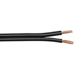 QED Classic 79 Strand Speaker Cable Black - 100.0M Reel