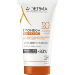 A Derma Exomega Control Solar Cream SPF50+ 150mL SPF50+