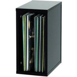 Glorious Record Storage Box 55 - Black
