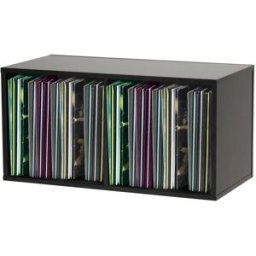 Glorious Record Storage Box 230 - Black