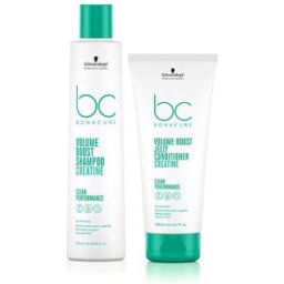 Schwarzkopf BC Clean Volume Boost Shampoo 250ml and Jelly Conditioner