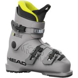 Head Kore 40 Kids Ski Boots (Grey) - Grey;Black;Yellow - Size: 18.5