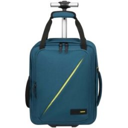 American Tourister Take2Cabin 2-Wheel Underseat Cabin Backpack (Ryanair/Wizz Air) - Harbour Blue