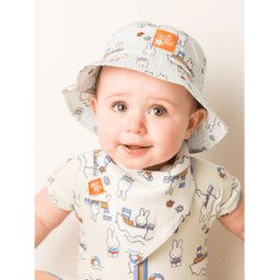 Miffy™ In The Sunshine Summer Hat 1-2 Years Summer Clothes For Babies, Toddlers & Kids White 1-2 Years