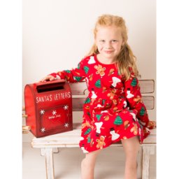 Christmas Dress 1-2 Years Christmas Clothing For Babies & Toddlers Dresses For Babies, Toddlers & Kids Red 1-2 Years