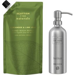 Scottish Fine Soaps Naturals Coriander & Lime Leaf Hand Wash Refill 60
