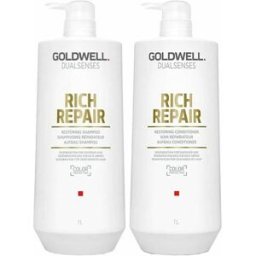 Goldwell Dualsenses Rich Repair Restoring Shampoo 1000ml & Rich Repair