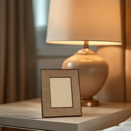 Zelda Rattan Effect Natural Photo Frame - 4x6