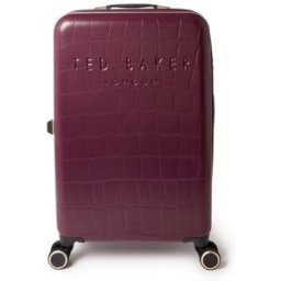 Ted Baker Icon Case 68cm 4-Wheel Medium Suitcase - Plum