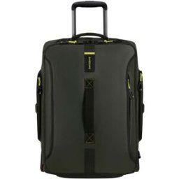 Samsonite Paradiver Light 55cm 2-Wheel Cabin Duffle & Backpack - Jungle Green