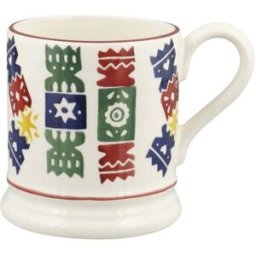 Emma Bridgewater Festive Half Pint Mug - Christmas Crackers