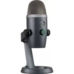 Blue Yeti Nano Streaming Gaming Podcast PC Microphone - Grey