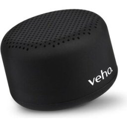 Gadcet UK Veho M3 Bluetooth Wireless Speaker Portable Travel Speaker TWS Twin Pairing Mode 12 Hours Battery 3.5mm Wired Connectivity - Black (VSS-303-M3-B), New