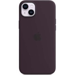 Apple iPhone 14 Plus Silicone Case with MagSafe - Elderberry, New