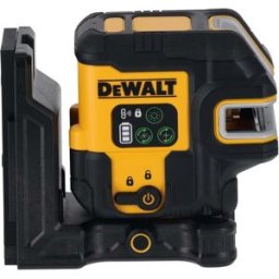 DEWALT USB Cross Line + 5 Spot Green Beam Laser – Model DCLE14251GB-XJ