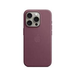 Apple iPhone 15 Pro FineWoven Case with MagSafe - Mulberry, New