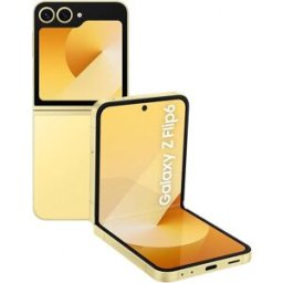 SAMSUNG Galaxy Z Flip6 5G 256GB AI Phone Yellow SIM-Free Unlocked Mobile Phone, Used - Like New