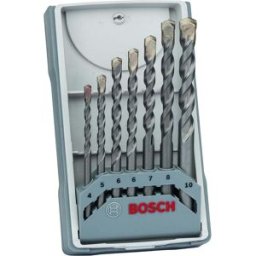 Bosch Professional 7-Piece CYL-3 Concrete Drill Bit Set – Ø 4-10mm, Impact Drill Accessories