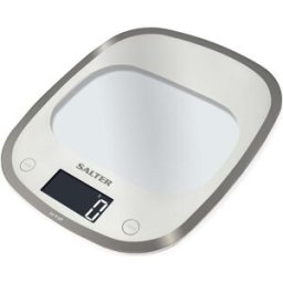 Salter 1050 WHDR Digital Kitchen Scale – 5kg Capacity, Add & Weigh, Backlit Display – Curve Design