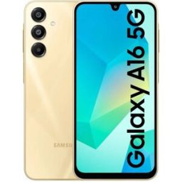 SAMSUNG Galaxy A16 5G – 4GB RAM, 128GB Storage, Gold, SIM-Free Unlocked A Series Mobile Phone, New
