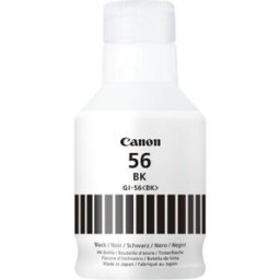 Canon GI-56BK Black Ink Bottle – Genuine Ink for MAXIFY Series Printers