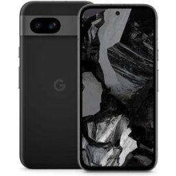 Google Pixel 8a 5G 128GB AI Mobile Phone Obsidian SIM-Free Smartphone, Used - Very Good