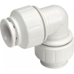 John Guest Speedfit PEM0315W 15mm Equal Elbow - White (Pack of 10), New