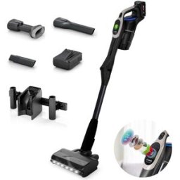 Bosch Unlimited 10 BBS1041GGB Cordless Vacuum – 80min Runtime, MicroClean Tech, Sensor & TFT Display – Greige