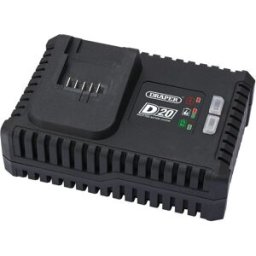 Draper 55913 D20 20V Fast Battery Charger – Quick Charging for D20 Power Tool Batteries