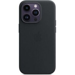Apple iPhone 14 Pro Leather Case with MagSafe - Midnight - MPPG3ZM/A, New