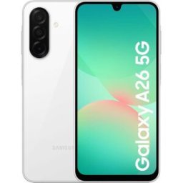 SAMSUNG Galaxy A26 5G 6GB RAM 128GB Storage White SIM-Free Unlocked Smart Phone A Series Mobile Phone, New