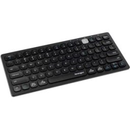 Kensington Wireless Keyboard - Multi Device Dual Wireless Compact Keyboard; Connects via Bluetooth or USB 3.0, QWERTY UK Layout Mini Keyboard, Windows, Mac, iOS & ChromeOS Compatible - Black, New
