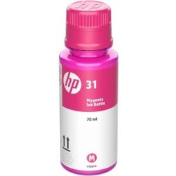 Original 31 Magenta Ink Bottle - 70ml, Single Pack, 8000 Pages or Up to 3 Years Yield for HP Smart Tank Printers