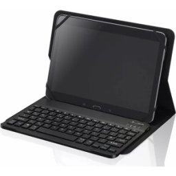 SANDSTROM S10UKBF20 10.5" Tablet Keyboard Case - Black, New