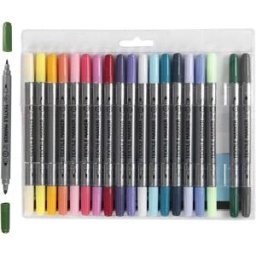Creativ Textile Markers – Assorted Colours, One Size, New