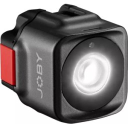 Roll over image to zoom in JOBY JB01579-BWW Beamo LED Light for Smartphone, Mirrorless Camera, Compact,Wireless Charging,Bluetooth,Waterproof,for Vlogging and Content Creation - Black, New