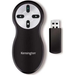 Kensington Wireless USB Presentation Clicker - Compatible with Windows & macOS, 20m Range (K33373EU), New