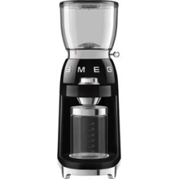 Smeg CGF01BLUK Electric Coffee Grinder – Black, New