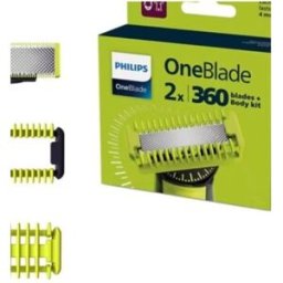 Philips OneBlade 2X 360 Replacement Blades for Face & Body
