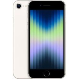 Apple iPhone SE (3rd Gen) 64GB Starlight Sim-Free Unlocked Mobile Phone, Used - Very Good